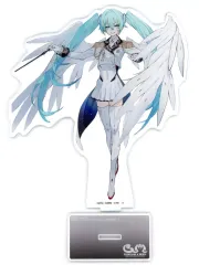 【中古】アクリルスタンド・アクリルパネル 初音ミク×ウイングガンダムゼロEW ビッグアクリルスタンド 「ガンダム45周年×初音ミク」