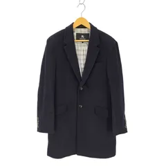 バーバリーブラックレーベル BURBERRY BLACK LABEL 裏地チェック2Bチェスターコート メンズ JPN：L のサムネイル