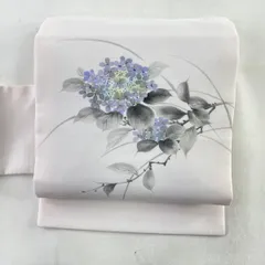 半額SALE/ 色とりどりの紫陽花が可愛らしい袋帯◇六通柄 着物 - www