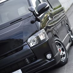 ラッピング済み　TRISTAR'S ハイエース　標準ボディ　バッドフェイス ラッピング済み TRISTAR'S ハイエース 標準ボディ バッドフェイス