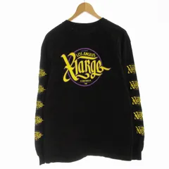 エクストララージ X-LARGE Tシャツ カットソー L 黒 ブラック 101229011022 /EE 