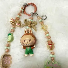 おまとめ２点　ストラップ 合金ビーズ　可愛い