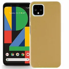 Google Pixel 4XL ケース ピクセル4xl  耐衝撃 シンプル さらさら ハード ケース 【Color】 ゴールドのサムネイル