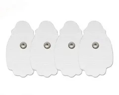 EMS 低周波マッサージ器 低周波治療器 低周波パルス 交換用パッド 電極パッド ４枚セット（２枚×２組）