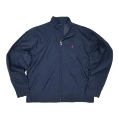 ポロラルフローレン ブルゾン ジャケット レッドポニー ネイビー L(16/18)