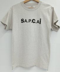 値下げ中❗️【美品】A.P.C. x sacaiコラボTシャツ 値下げ中❗️【美品】A.P.C. x sacaiコラボTシャツ - メルカリ