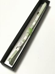 新品 帯締め 正絹/樹脂 帯留め 付き 三分紐 