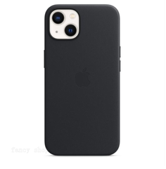 未使用 Apple 純正 iPhone13 レザーケース ミッドナイト 黒 アップル 13 並行輸入品 apple純正ケース SIBA13