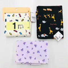 はぎれ 3種類 セット 生地 ハンドメイド ハギレ