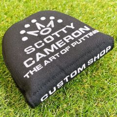 希少 スコッティキャメロン カスタムショップ ヘッドカバー パター 右利き用