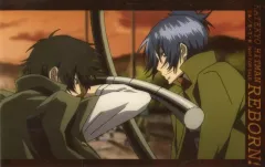 【中古】キャラカード 雲雀恭弥＆六道骸 フォトカード 「家庭教師ヒットマンREBORN!×animatecafe」 後半期間 対象商品購入特典