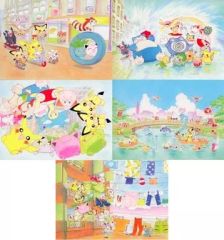 【中古】ポストカード(キャラクター) スペシャルポストカード5枚セット 「GBソフト ポケットモンスター クリスタルバージョン」 予約特典