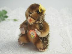 やまね工房 カヤネズミ ぬいぐるみ 落合けいこ マスコット ② タグ付き