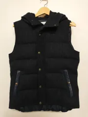 ASPESI × Harris tweed コラボ ダウンベストネイビー M