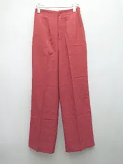 ◇ SENSE OF PLACE by URBAN RESEARCH センス ワイドパンツ サイズM レッド系 レディース P  【1405290006388】