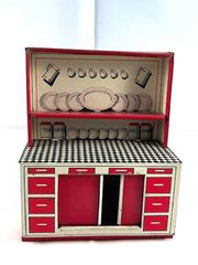 スウェーデン キッチン ミニチュア '70 Lundby☆アンティーク