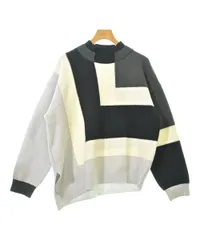 美品 近年モデル クルニ ニットセーター スウェット クルーネック 2 CULLNI トレーナー スウェット Logo Embroidery Pullover メンズ