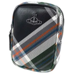 ヴィヴィアンウエストウッド ポーチ 化粧ポーチ コスメポーチ チェック柄 Vivienne Westwood CIGAR LIP POUCH 53030028 S0012 O102