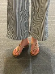 #분샵 # il sandalo of capri ジュエルサンダル キュービックサンダル