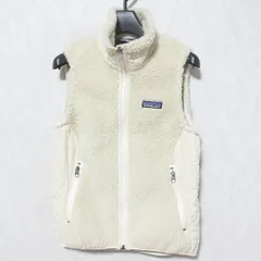 美品 Patagonia パタゴニア レトロX フリース ベスト 23080 サイズXS アイボリー レディース 古着 中古 USED