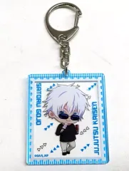 【中古】キーホルダー 五条悟 「呪術廻戦×よみうりランド2024 アクリルキーホルダー BBQ ミニキャラ ver.」