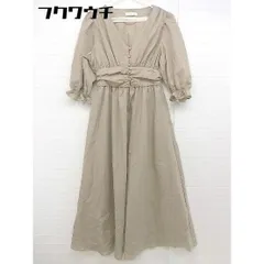 ◇ fifth フィフス 長袖 ロング ワンピース サイズM ブラウン レディース 【中古】 【1105130007420】
