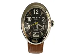 LOCMAN 自動巻き腕時計 nuovo LIMITED EDITION ステンレス ウォーターレジスタント REF.018 シルバー ブラック メンズ/036のサムネイル
