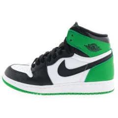 NIKE (ナイキ) AIR JORDAN 1 RETRO HIGH OG GS CELTICS エアジョーダン レトロ セルティックス ハイカットスニーカー US6Y/24cm FD1437-031 レディース