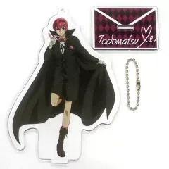 【中古】キーホルダー・マスコット(キャラクター) トド松 スタンド付きビッグアクリルキーホルダー ～怪盗ver.～ 「セガコラボカフェ えいがのおそ松さん」