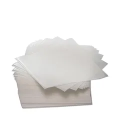 オーバルマルチメディア CD/DVD収納袋ケース CD1枚収納しっかり厚手タイプの不織布 白色不織布CDケース 500枚入り CD/DVD用 クリアタイプ 1