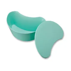 (まとめ)アズワン フタ付うがい受け ナビキャッチ グリーン CA-G 1個【×3セット】