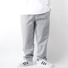 新品 CORISCO コリスコ ワイドパンツ シェフパンツ メンズ ワークパンツイージーパンツ 101901 HICKORY ヒッコリー M L LL