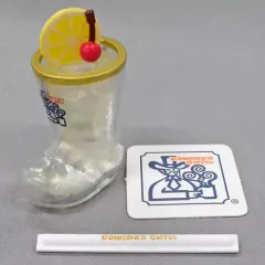 【中古】トレーディングフィギュア 3.生レモンスカッシュ+ストロー＆コースター 「コメダ珈琲 ミニチュアコレクションvol.3」
