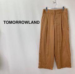 TOMORROWLAND トゥモローランド ワイドパンツ ベージュ レディース