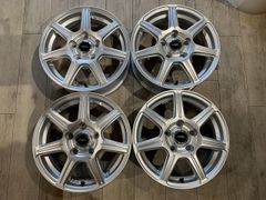 【2312115】BRIDGESTONE TOPRUN R7 15インチ 6J +53 PCD114.3 5H ノア ヴォクシー エスクァイア プレマシー ステップワゴン アクセラ アイシス アテンザ 等