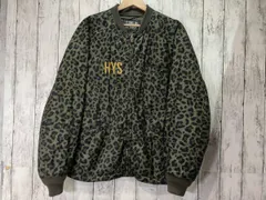 極美品 ヒステリックグラマー レオパード ボンバージャケット ファー付き L相当 毛皮 ヒステリックグラマー レオパード柄 ラビットファー ブルゾン