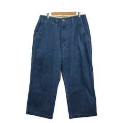 【中古】E.TAUTZ CORE FIELD TROUSERS DENIM ブルー サイズ32 XTRS06-1010 イートウツ[17]のサムネイル