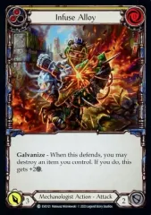 【中古】Flesh and Blood EVO121[C]：(Rainbow Foil)Infuse Alloy (2)