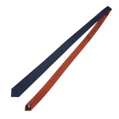 ◆中古品◆ Dior ディオール ネクタイ 絹 シルク 100% ネイビー 紺 無地 全長155.5cm メンズ 本体のみ V89372NA