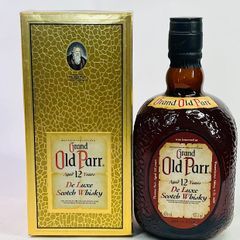 Grand Old Parr 12年 箱入り 750ml 43% M294① - メルカリ