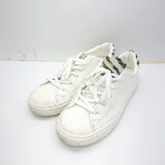 ◇ Θ CONVERSE コンバース 31305960 ゼブラ柄 ローカットスニーカー サイズ22 ホワイト ブラック レディース E  【1409100016512】のサムネイル