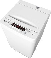 新品 ハイセンス 全自動 洗濯機 4.5kg ホワイト H 真下排水 2605