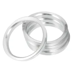 uxcell ハブリング 外径83.1mm/内径71.6mm ホイールハブリング ハブセントリックリング ハブ中心リング HUB CENTRIC RING 高速走行 ホイールのセンター スペーサーにハブ ホイールスペーサー 汎用　アルミ製 4個のサムネイル