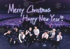 【中古】ポストカード Stray Kids 2022年グリーティングカード(クリスマス・ニューイヤー) 「オフィシャルファンクラブ STAY JAPAN」 会員特典