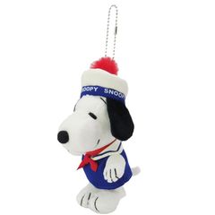 SNOOPY　スヌーピー マリンセーラー マスコットぬいぐるみ　MC　195999-24　2024年5月発売　トリコロールカラー