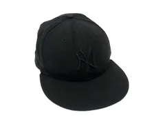 NEWERA ニューエラ 59FIFTY ニューヨークヤンキース ウール100% キャップ 帽子 表記サイズ7(55.8cm) ブラック系 DG8298