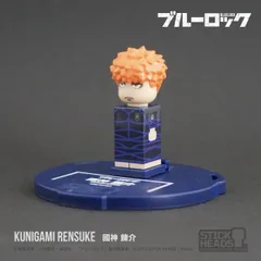 【新品・公式】ブルーロック バッジフィギュア「STICK HEADS / 國神 錬介」 公式グッズ colleize コレイズ