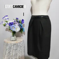 ナラカミーチェ　極上美品　ラメ入り　タイトスカート　Мサイズ　黒色系