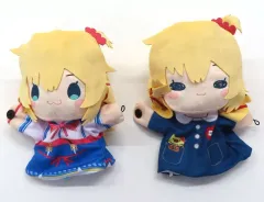 【中古】ぬいぐるみ 全2種セット 赤井はあと パペットぬいぐるみ 「バーチャルYouTuber ホロライブプロダクション」