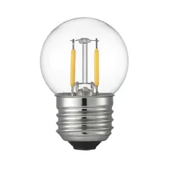 【 新品 未開封 】 ヤザワ フィラメントLED G40 [E26 /ボール電球形 /10W相当 /電球色 /1個 /全方向タイプ] クリア LDG1LG40C2 未使用 送料無料のサムネイル